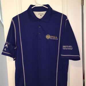 Antigua Isleworth PGA 2012 Match Play golf shirt M